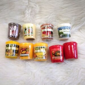 CANDLES 10 small Yankee Candle Assorted Scents